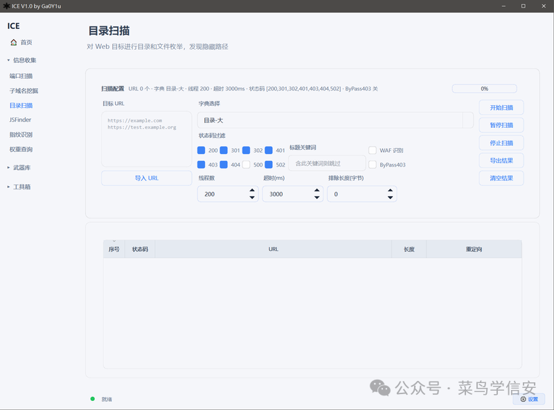 目录扫描
