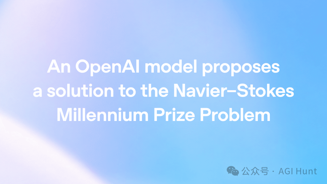 OpenAI Navier-Stokes
