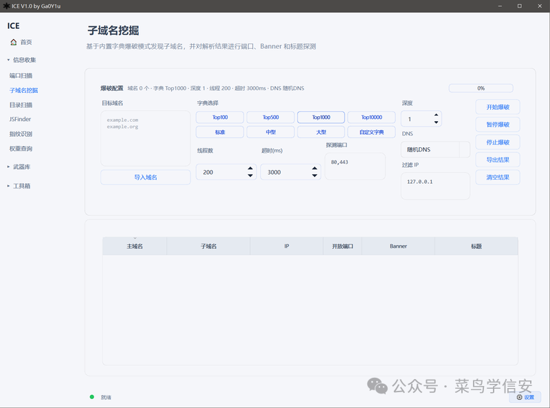子域名挖掘